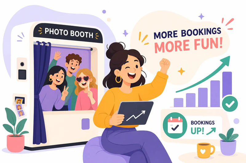 Increase Photo Booth Bookings: Proven Tactics for 2026