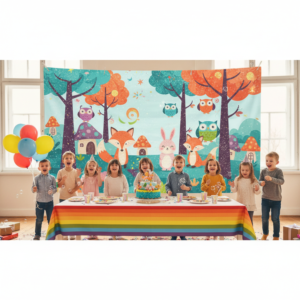 Fun Kids Party Backdrop Ideas for Any Celebration - True Backdrops