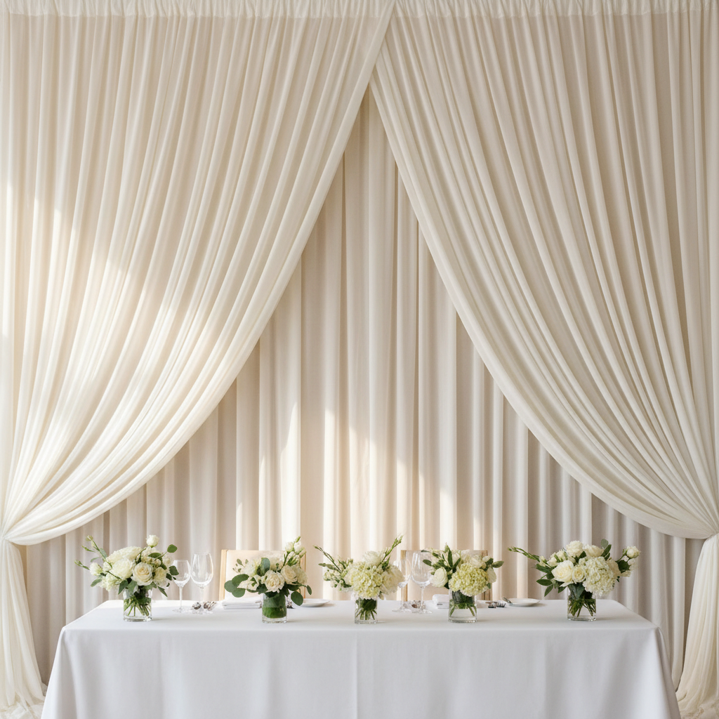 Luxury Wedding Drapery Backdrop: Your Guide to Elegance - True Backdrops
