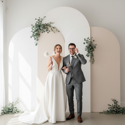 Modern Wedding Photo Booth Backdrop Guide - True Backdrops