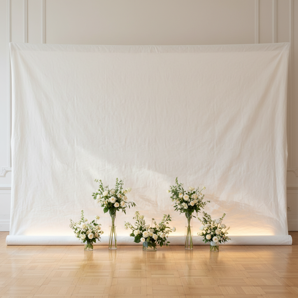 Neutral Backdrop Aesthetic for Events - True Backdrops
