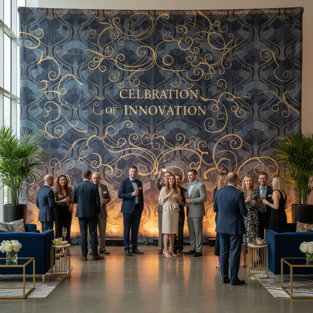 How a Personalized Backdrop for Events Transforms Your Occasion - True Backdrops