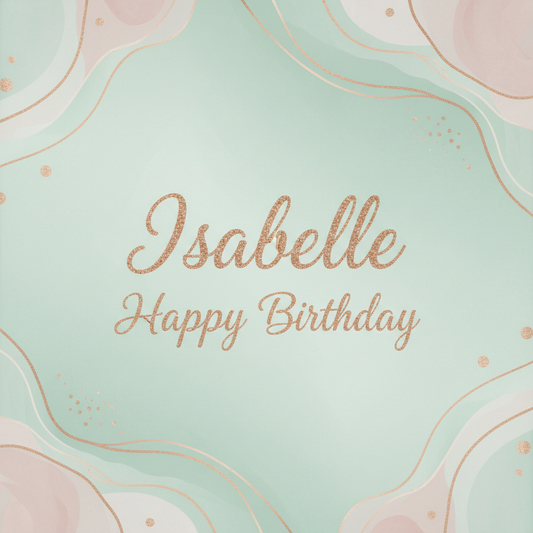 How to Get Personalized Birthday Backdrop Printing - True Backdrops