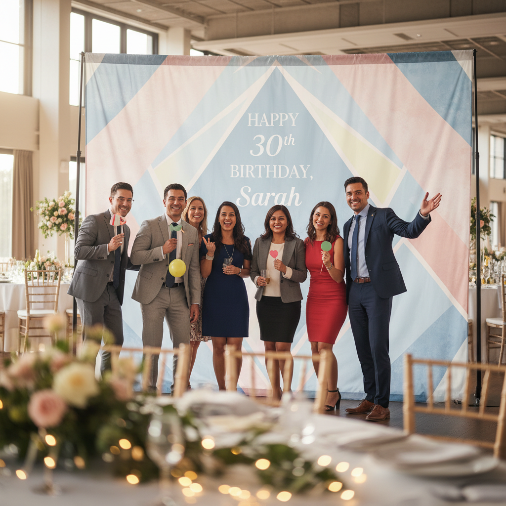 Your Personalized Party Backdrop Canada Guide - True Backdrops