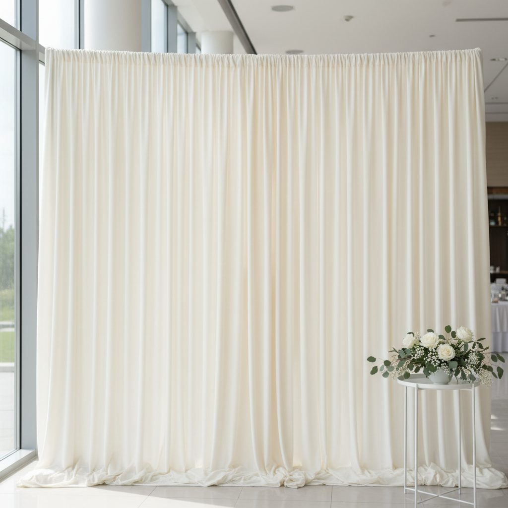 Choosing a Pre-Pleated Backdrop for Events - True Backdrops