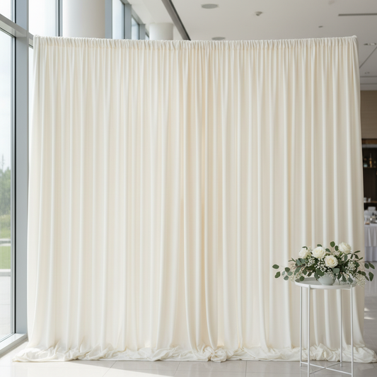 Choosing a Pre-Pleated Backdrop for Events - True Backdrops
