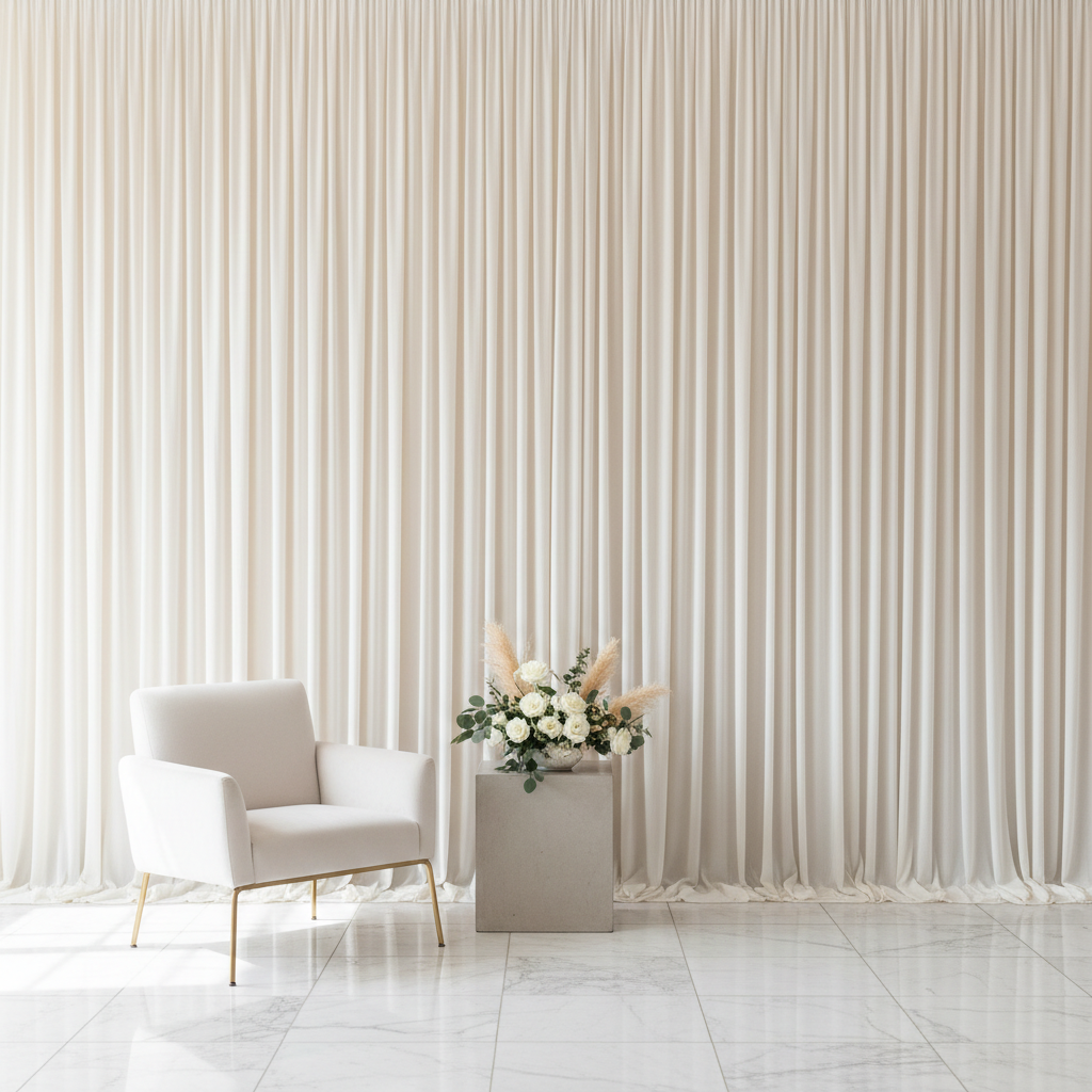 Choosing a Pre-Pleated Backdrop for Events - True Backdrops
