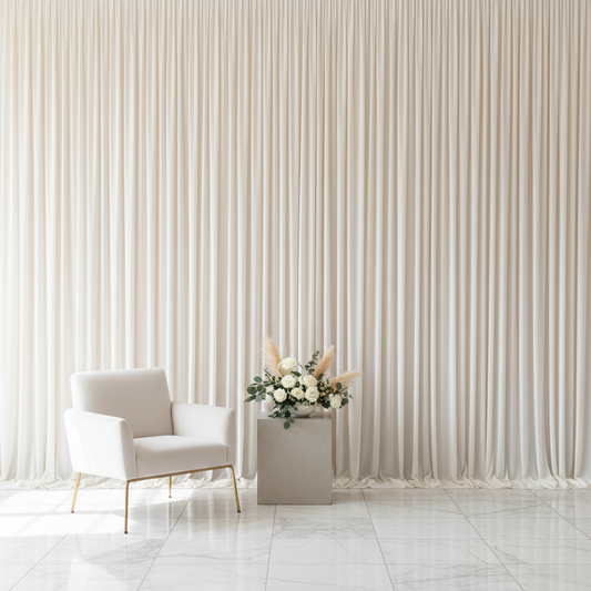 Choosing a Pre-Pleated Backdrop for Events - True Backdrops