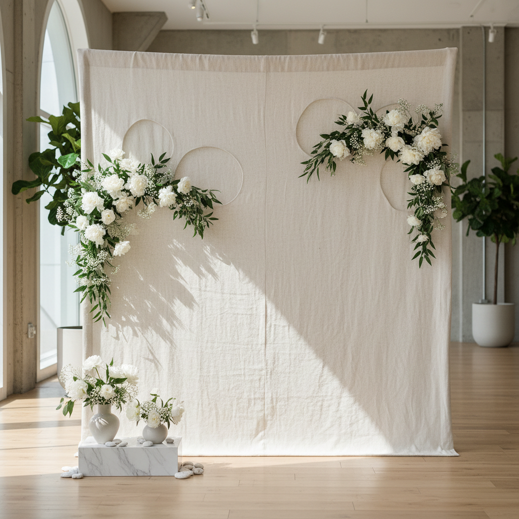 8 Romantic Backdrop Ideas for Weddings - True Backdrops