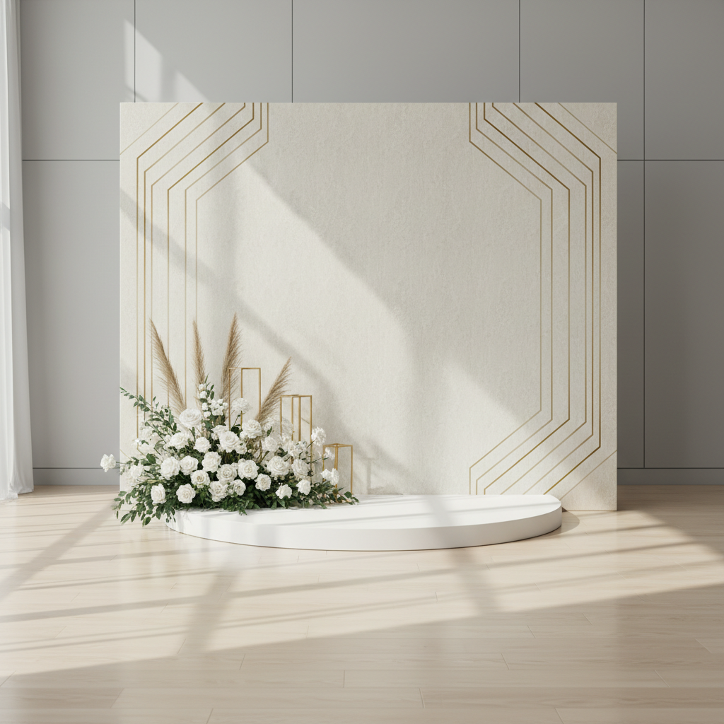 Romantic Backdrop Ideas for Weddings