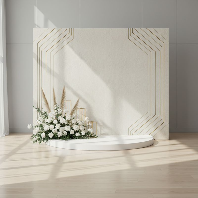 Romantic Backdrop Ideas for Weddings