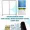 Frame + Double-Sided Tension Fabric Cover Bundle