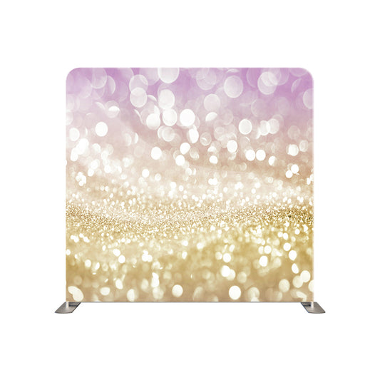 Purple Gold Bokeh-1 Pillowcover Backdrop