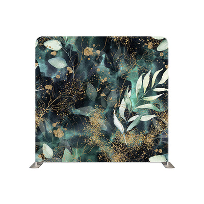 greenery and gold accents Pillowcover Backdrop
