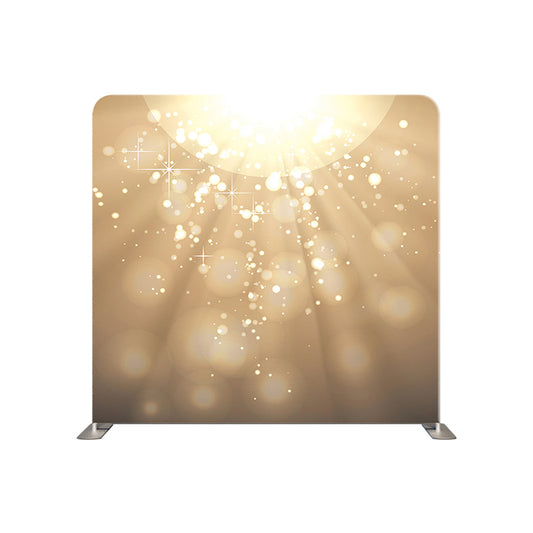 Gold Light Bokeh Pillowcover Backdrop