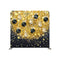 Black And Gold Ornaments Pillowcover Backdrop