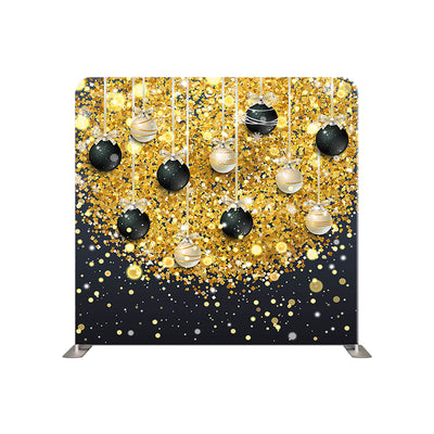 Black And Gold Ornaments Pillowcover Backdrop