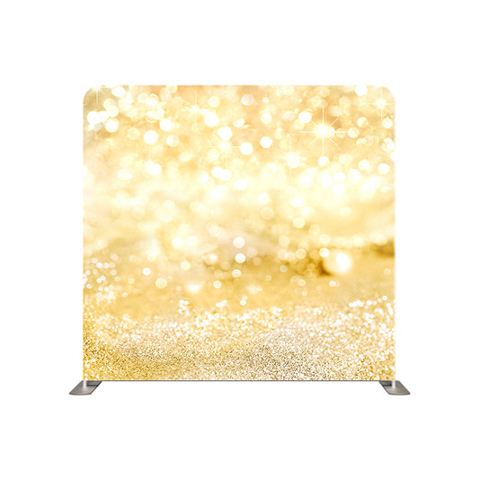 Bright Gold Sparkle Pillowcover Backdrop