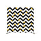 Gold Dotted Chevron Pillowcover Backdrop