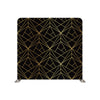 black and gold geometric Pillowcover Backdrop