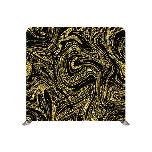 Black Gold Marble Pillowcover Backdrop