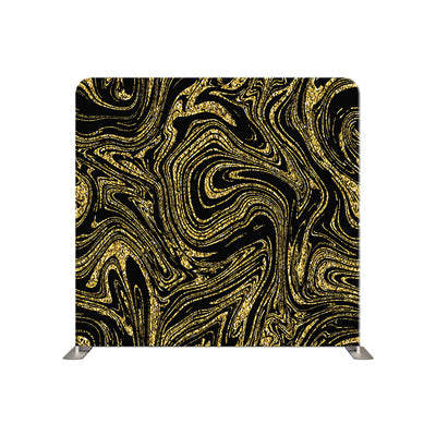 Black Gold Marble Pillowcover Backdrop