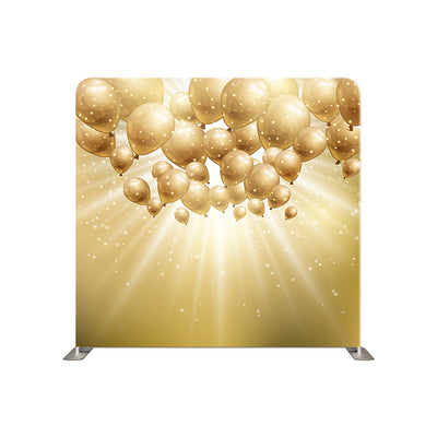 Gold Balloons Pillowcover Backdrop