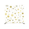 Gold And Silver Silver And Gold Pillowcover Backdrop