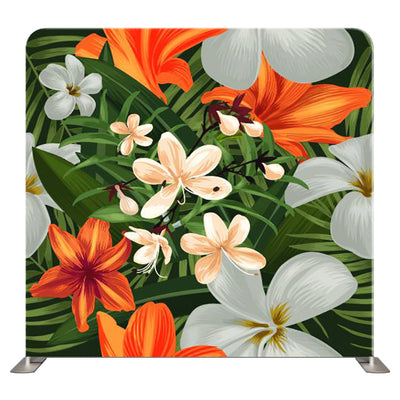 Floral 256 Pillowcover Backdrop