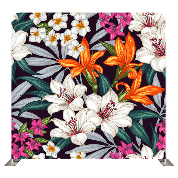 Floral 215 Pillowcover Backdrop