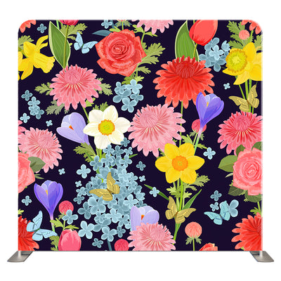 Floral 212 Pillowcover Backdrop
