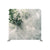 White Flower W Marble Pillowcover Backdrop