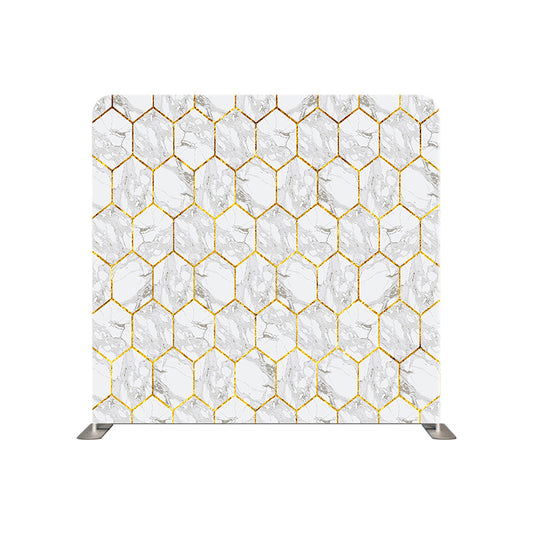 Gold Streak Marble Pillowcover Backdrop