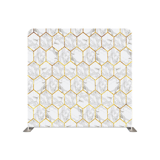 Gold Streak Marble Pillowcover Backdrop