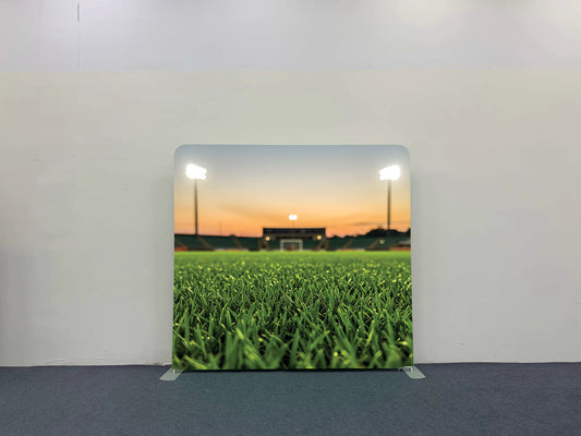 Home Field Sunset Pillowcover Backdrop