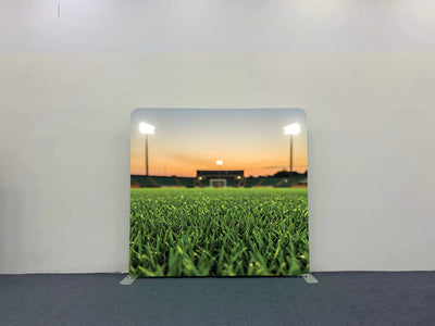 Home Field Sunset Pillowcover Backdrop