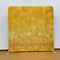 Glimmering Golden Bokeh Glitter Pillowcover Backdrop