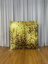 Sparkling Golden Sequin Shimmer Pillowcover Backdrop