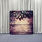 Faded Oak Winter Garland Pillowcover Backdrop