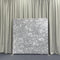 Sparkling Sterling Glitter Overlay Pillowcover Backdrop
