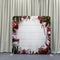 Shutter White Christmas Border Pillowcover Backdrop