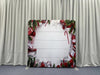 Shutter White Christmas Border Pillowcover Backdrop