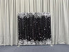 Winter Night Snowflake Canopy Pillowcover Backdrop