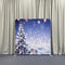 Taupe Velvet Draped Curtains Pillowcover Backdrop