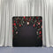Frosted Evergreen Garland Frame Pillowcover Backdrop