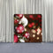Winterberry Bokeh Christmas Dream Pillowcover Backdrop