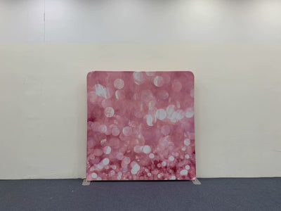 Shimmering Mauve Bokeh Dream Pillowcover Backdrop