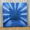 Indigo Neon Chamber Pillowcover Backdrop