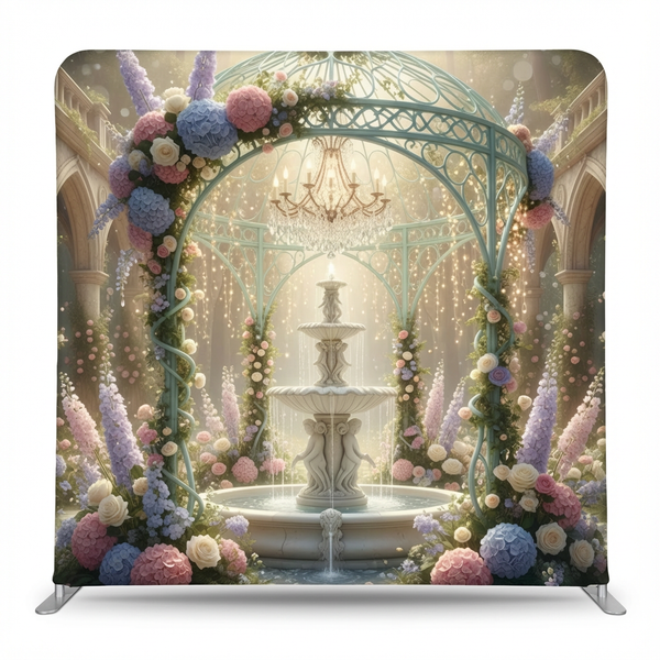 A Serene Soirée Pillowcover Backdrop