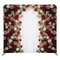 Romantic Red Rose Archway Pillowcover Backdrop
